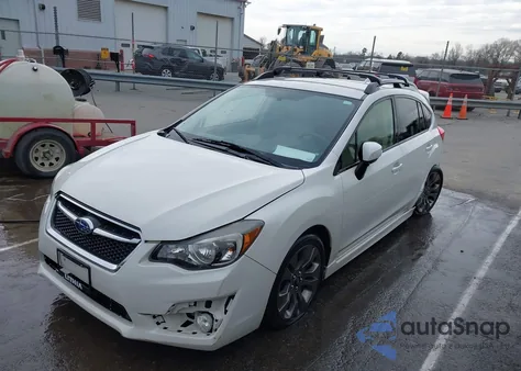 2016 Subaru Impreza 2.0I Sport Limited from USA, damaged, VIN JF1GPAU69G8226800